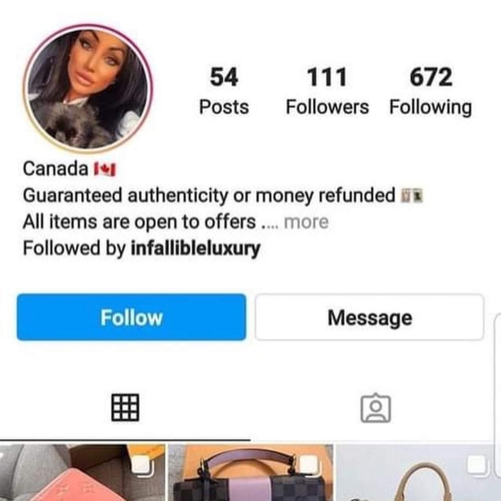 Ladies please be aware scammer
